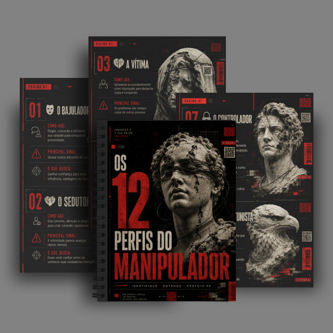 Material Os 12 Perfis do Manipulador com páginas internas